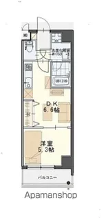 グランドソレーユ【205号室】の間取り