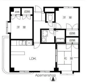 タチマンション沼袋【2階】の間取り