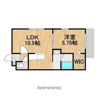 FLOWER TERRACE【2階】の間取り