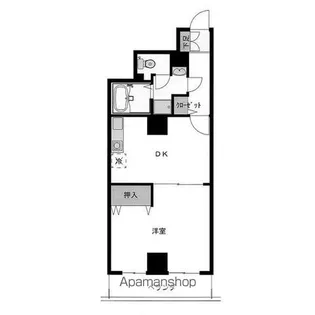 レジデンスカープ今池【805号室】の間取り