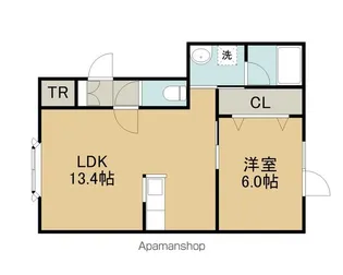 ヴィーナスヴィレッジⅣ【1階】の間取り
