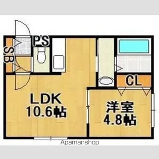 CONAN相生【2階】の間取り
