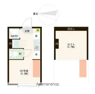 仮称 富士見台三丁目⑥【1階】の間取り