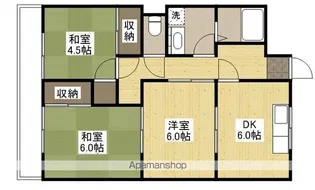 COLORS五日市【2階】の間取り