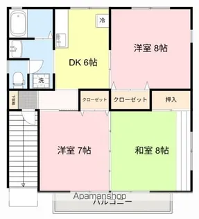 シーバSK【201号室】の間取り