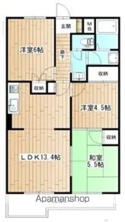 青梅昭和ビル【3階】の間取り