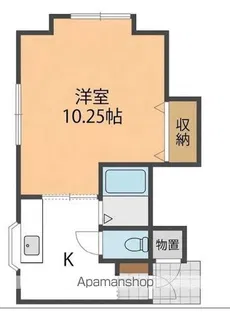ドミール欧城Ⅲ【2階】の間取り