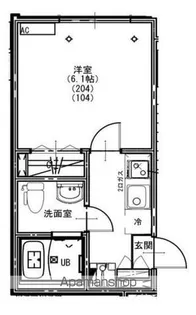 KEIAI RESIDENCE 新柏Ⅲ【2階】の間取り