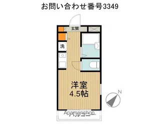 クレシェール狭山ヶ丘【2階】の間取り