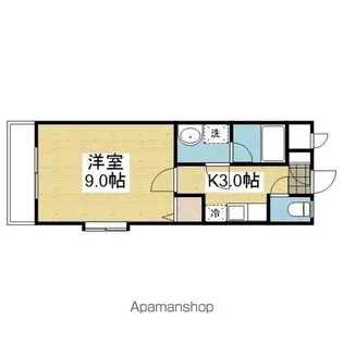 ルミエール空港通【301.号室】の間取り