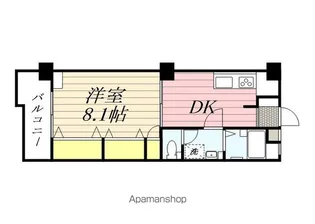 第5よしみビル【401号室】の間取り