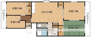 イングス21【201号室】の間取り