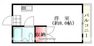 アルティメイトBUILDING天満(旧第5小谷ビル)【9階】の間取り