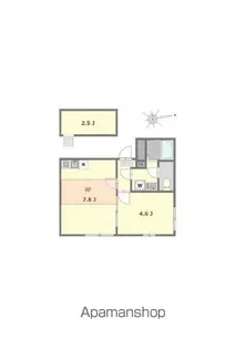 シャンテお花茶屋Ⅱ【3階】の間取り