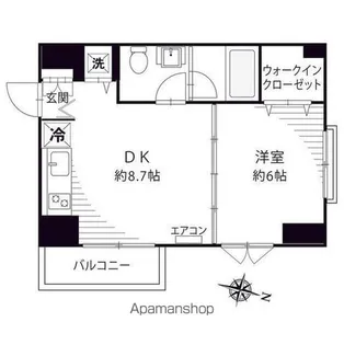 コートTK【2階】の間取り