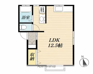 クラーラ【1階】の間取り