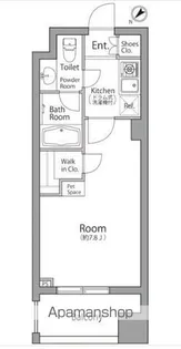 レジディア池袋ウエスト【2階】の間取り