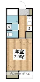セジュール鐙【205号室】の間取り