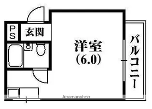 コーポ橋本【2階】の間取り