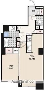 アマックス横浜【4階】の間取り