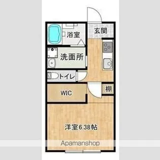 AFC RESIDENCE 野口【1階】の間取り