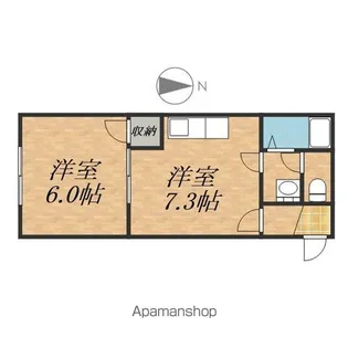 らいふS【3階】の間取り