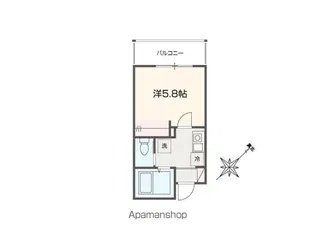 MELLAS南太田【2階】の間取り