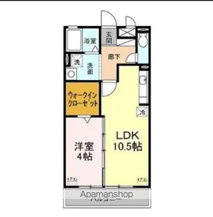 グランドパレス【3階】の間取り