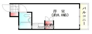 ULTIMATE ONE BLDG宇品【4階】の間取り