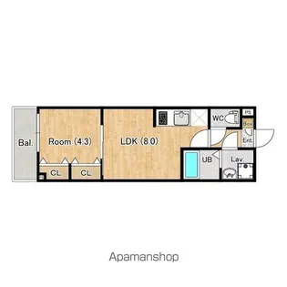 (仮称)ジーメゾン福生加美平【2階】の間取り