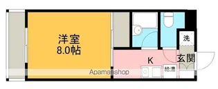 ファーストタウン中央【4階】の間取り