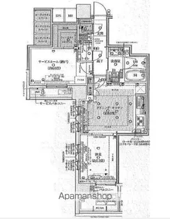 イニシア横浜桜木町【4階】の間取り