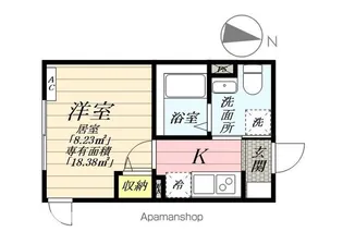 アドバンスヒルズ【302号室】の間取り