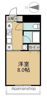 プランドビル本町【4階】の間取り