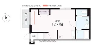 QUIET CRAB HOUSE MIX弘明寺Ⅱ(仮)【2階】の間取り