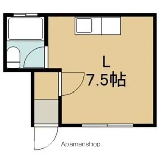 ハイツ深堀【1階】の間取り