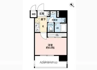 ザ・クォータニティ バイ サヴォイ【6階】の間取り