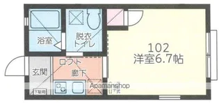 アイビットひばり【1階】の間取り