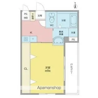 さくら館大秋【2階】の間取り