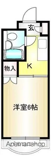 ヒルタウンハイツ【2階】の間取り