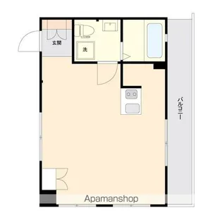 ONE ROOF FLAT NISHIWASEDA【12階】の間取り