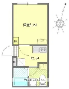 VIETA西小岩【2階】の間取り
