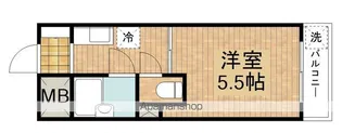 グリーンヒル東館【1階】の間取り