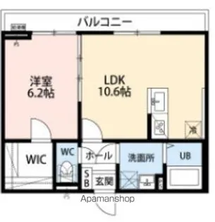 三ツ池BASE【1階】の間取り