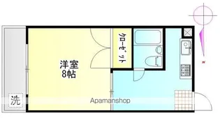 アーバンライフ中野【207号室】の間取り