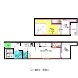 RADIANCE名城公園N棟【101号室】の間取り