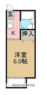 パナハイツ・K【105号室】の間取り