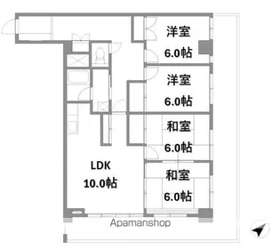 FALCO BAMBINO【606号室号室】の間取り