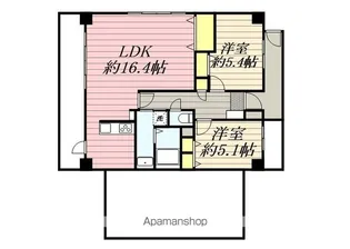 グラン・コート津田沼【4階】の間取り