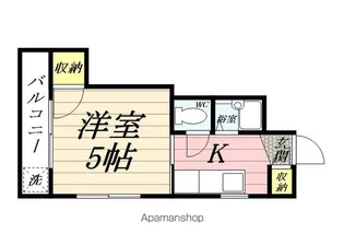 カーサK1【3階】の間取り